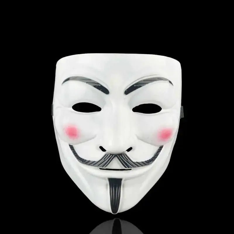 1Pc Halloween Masks V for Vendetta Mask Anonymous Guy Fawkes Halloween Party Gift for Adult Kids Film Theme Mask Cosplay Costume Life and Lines