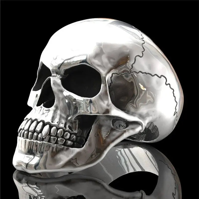 Halloween Party Gift Classic Skull Rings For Men Accessories - Life and Lines