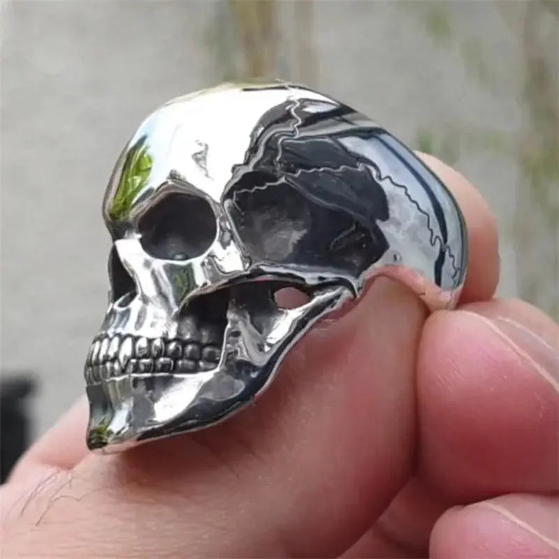 Halloween Party Gift Classic Skull Rings For Men Accessories - Life and Lines