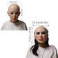 Transvestite Costume Pretend Mask Female-Disguise Halloween Cosplay Mask For Men Women-Disguise Headgear for Dress up Life and Lines