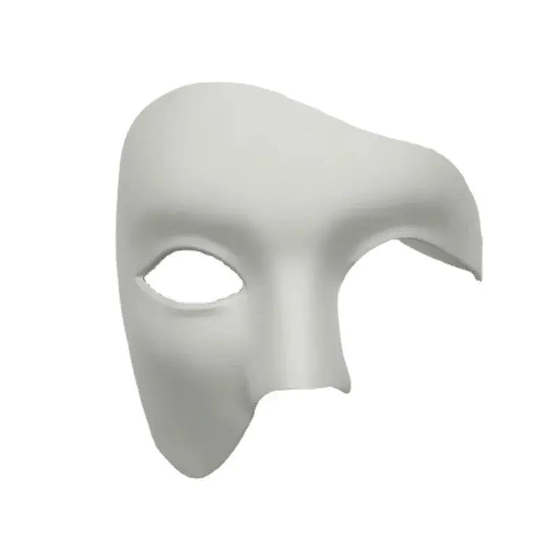 Masquerade Cosplay Masks Fashion Creative Phantom Half Face Mask Carnival Costume Props Halloween Party Anonymous Face Life and Lines