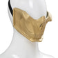 Mortal Cos Kombat 11 Cosplay Scorpion Latex Gloden Mask Helmet Masquerade Kitana Rolplay Accessory Halloween Party Costume Props Life and Lines