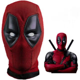 Cosplay Mask Nico Shuai Dragon Head Cover Knitted Cotton Mesh Helmet Anime Movie Deadpool Halloween Party Carnival Costume Props Life and Lines