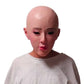 Transvestite Costume Pretend Mask Female-Disguise Halloween Cosplay Mask For Men Women-Disguise Headgear for Dress up Life and Lines