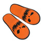 Custom Scary Halloween Pumpkin slippers - Life and Lines