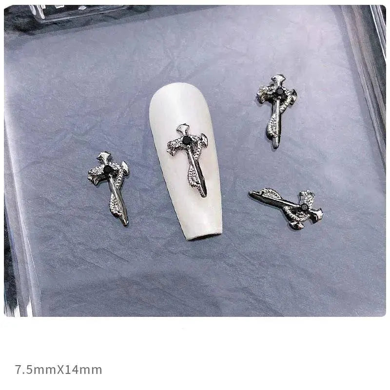 Punk Style Nail Charms - Life and Lines