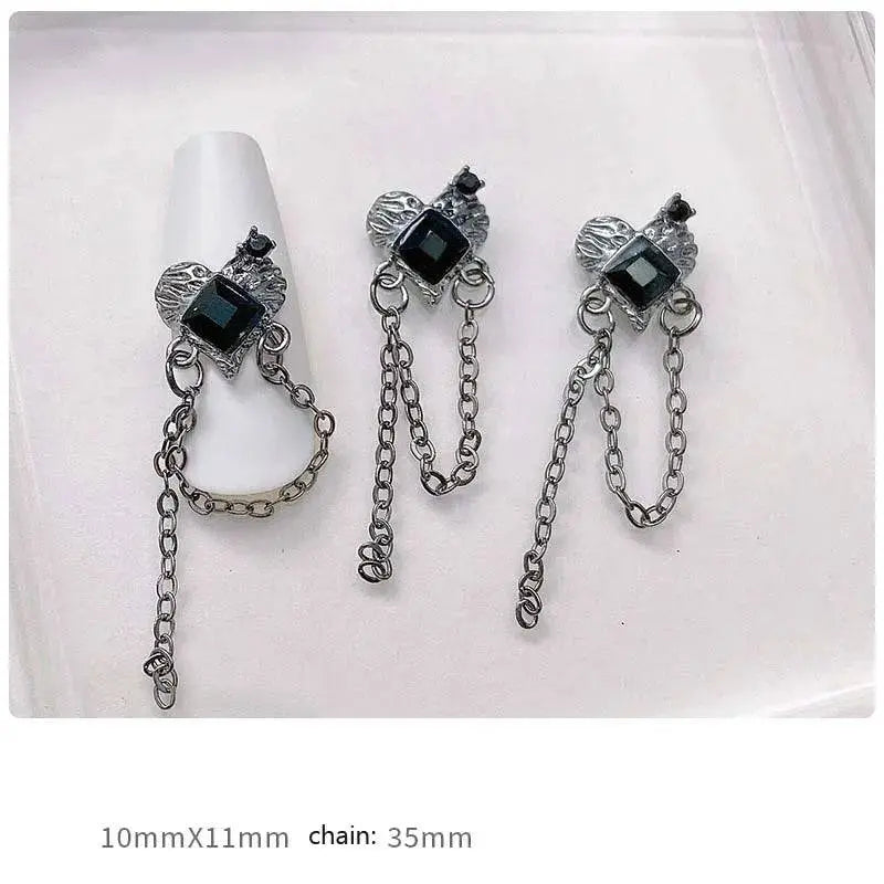 Punk Style Nail Charms - Life and Lines