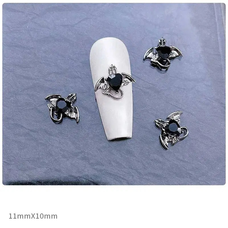 10Pcs Gothic Punk Style Nail - Life and Lines