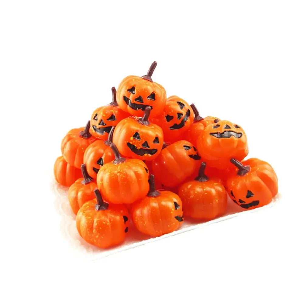 Plastic Grimace Pumpkin Ornaments - Life and Lines