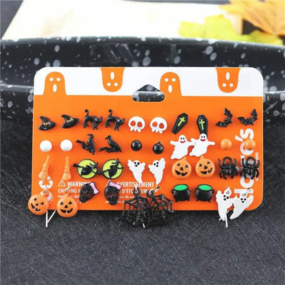 Spooky Punk Halloween Earrings - Life and Lines