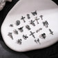 20pcs Mixed Punk Halloween Nail Art Charms - Life and Lines