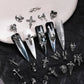 20pcs Mixed Punk Halloween Nail Art Charms - Life and Lines