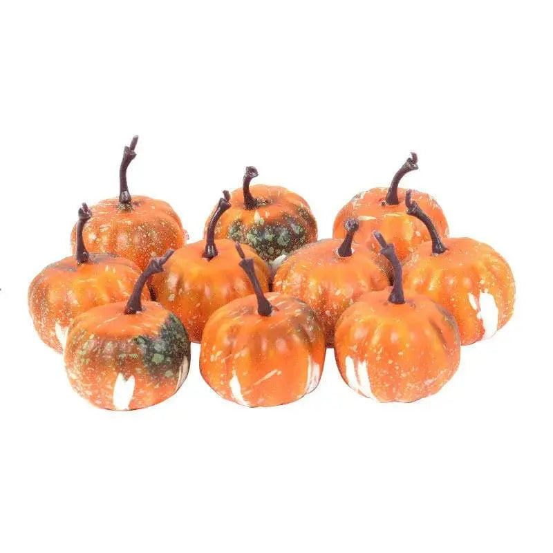 Halloween Mini Artificial Pumpkin Pine Cones Simulation Vegetable Fruit Thanksgiving Party Supplies Fall Harvest Home Decoration - Life and Lines