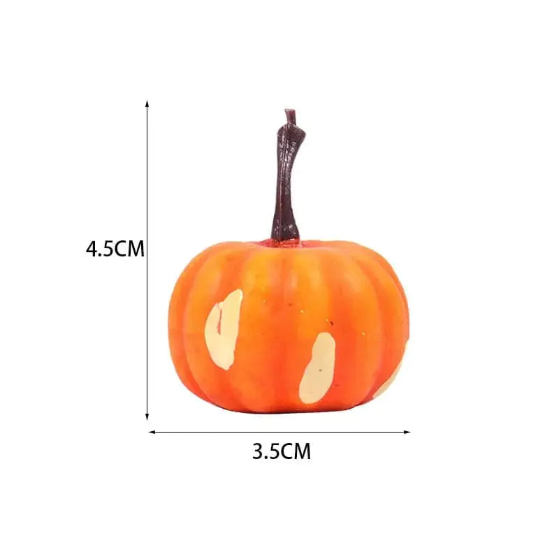 Halloween Mini Artificial Pumpkin Pine Cones Simulation Vegetable Fruit Thanksgiving Party Supplies Fall Harvest Home Decoration - Life and Lines