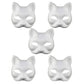 3PCS Therian White Cat halloween Masks - Life and Lines