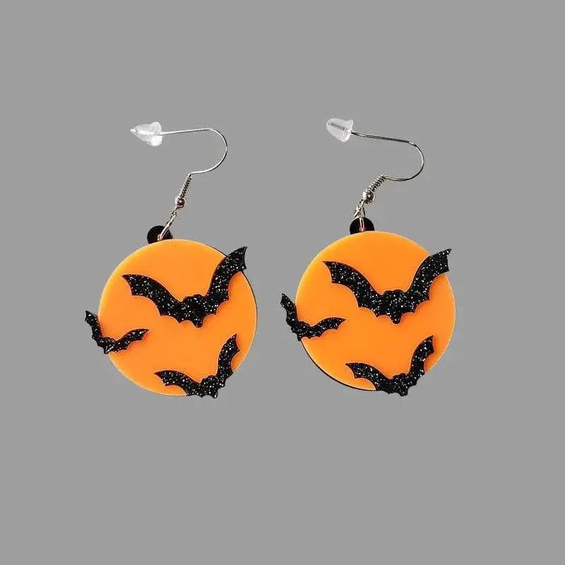 halloween  horror Earrings - Life and Lines