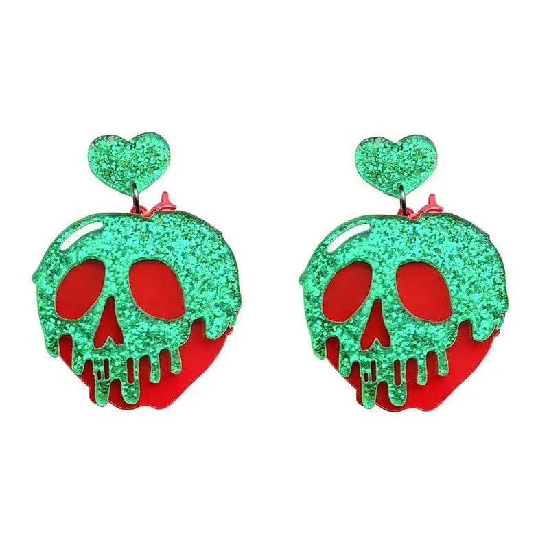 halloween  horror Earrings - Life and Lines