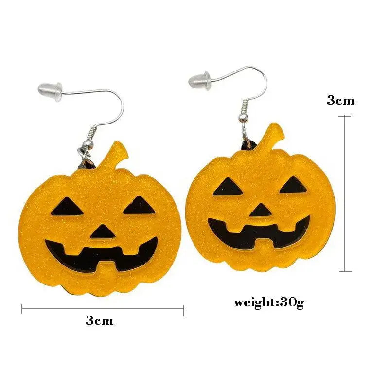 halloween  horror Earrings - Life and Lines