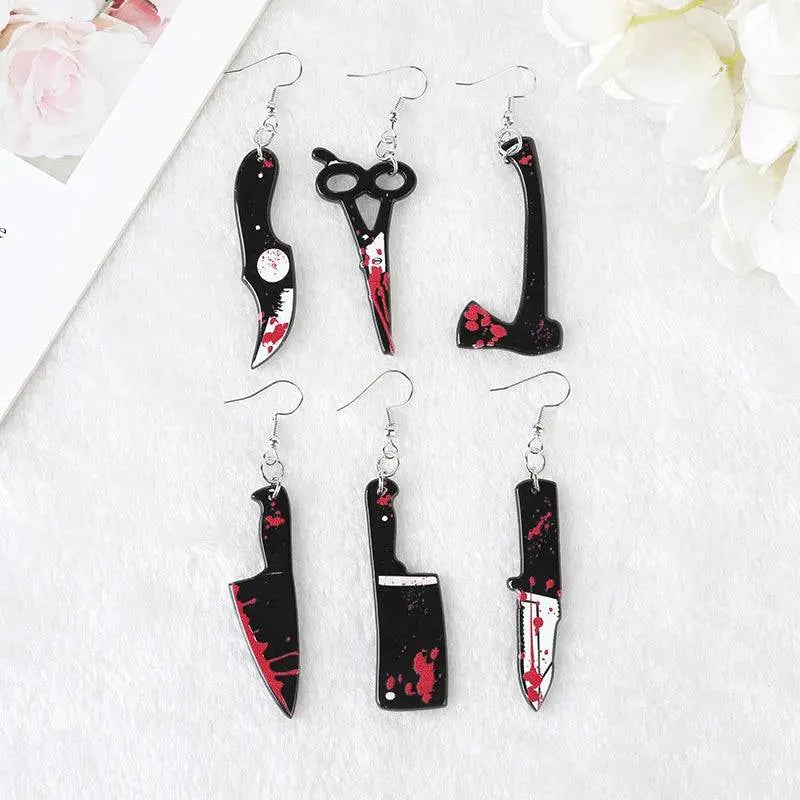 Irregular Punk Drop Earrings - Life and Lines