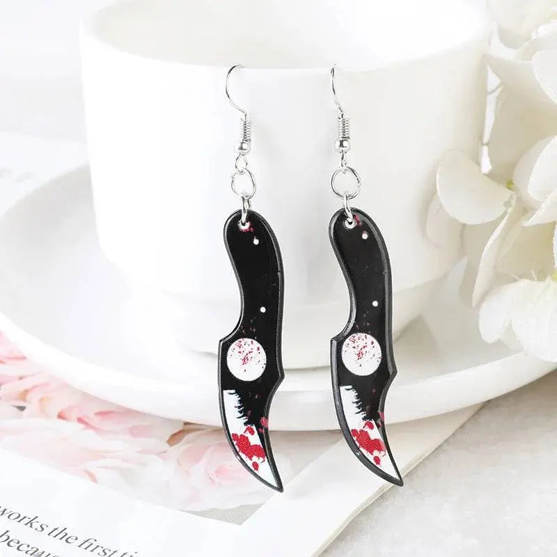 Irregular Punk Drop Earrings - Life and Lines