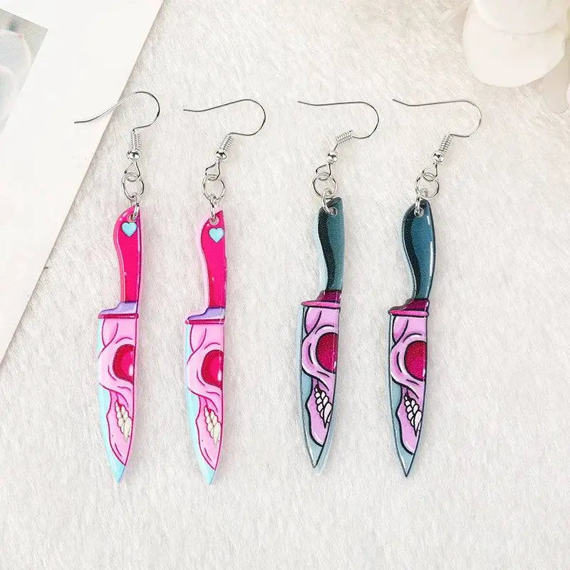 Irregular Punk Drop Earrings - Life and Lines