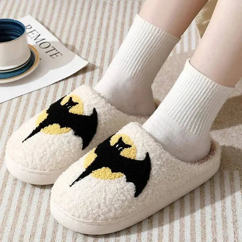 Halloween Bat Slippers - Life and Lines