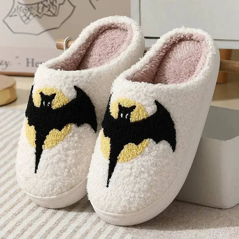 Halloween Bat Slippers - Life and Lines