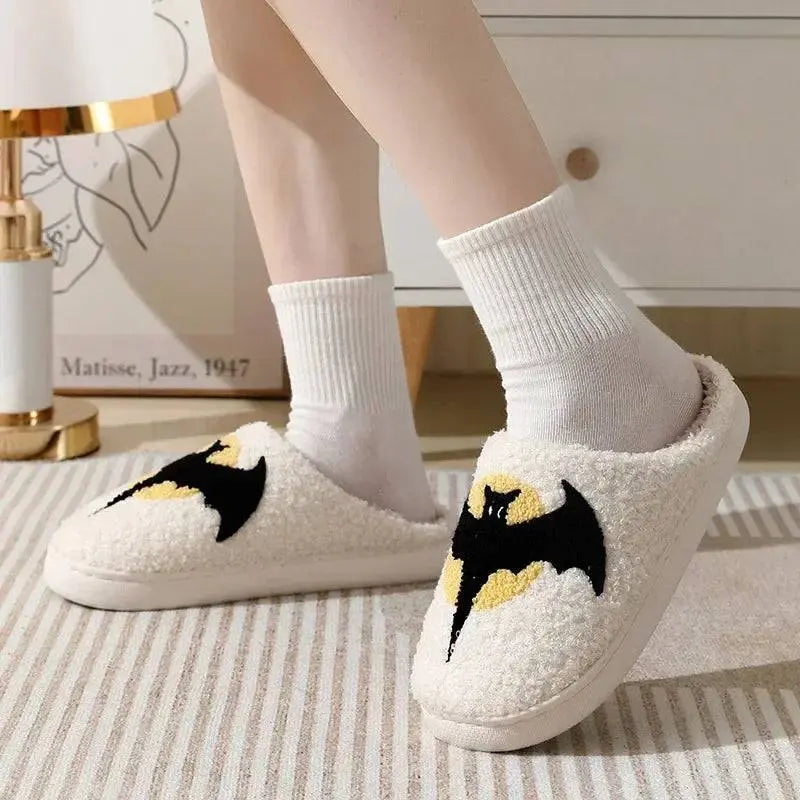 Halloween Bat Slippers - Life and Lines