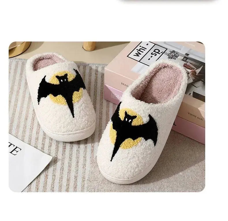 Halloween Bat Slippers - Life and Lines