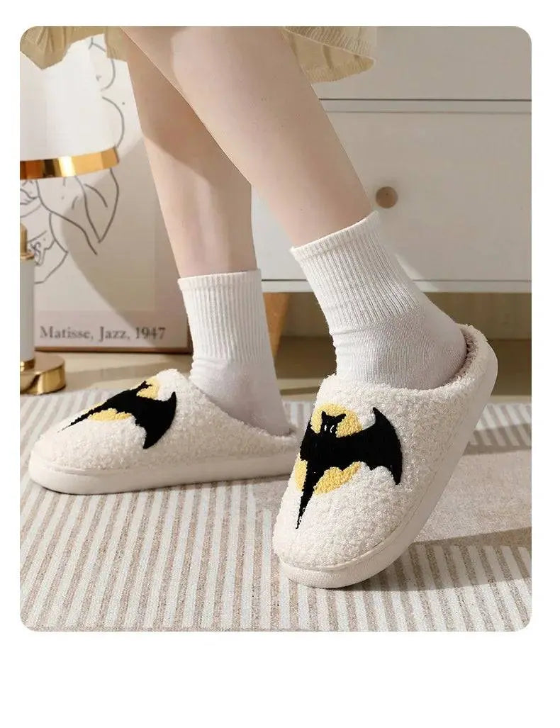 Halloween Bat Slippers - Life and Lines