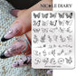 Love Heart Nail Art Templates Stamping Plate Design Flower Animal Lace Leaves Halloween Stamp Templates Plates Image Manicure - Life and Lines