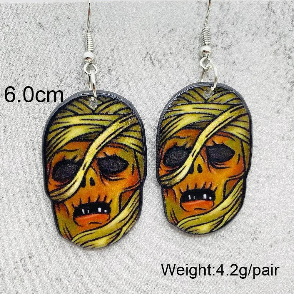 19 Kinds of Halloween Acrylic Earrings - Life and Lines