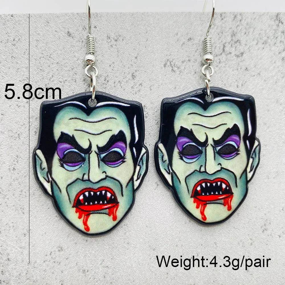 19 Kinds of Halloween Acrylic Earrings - Life and Lines