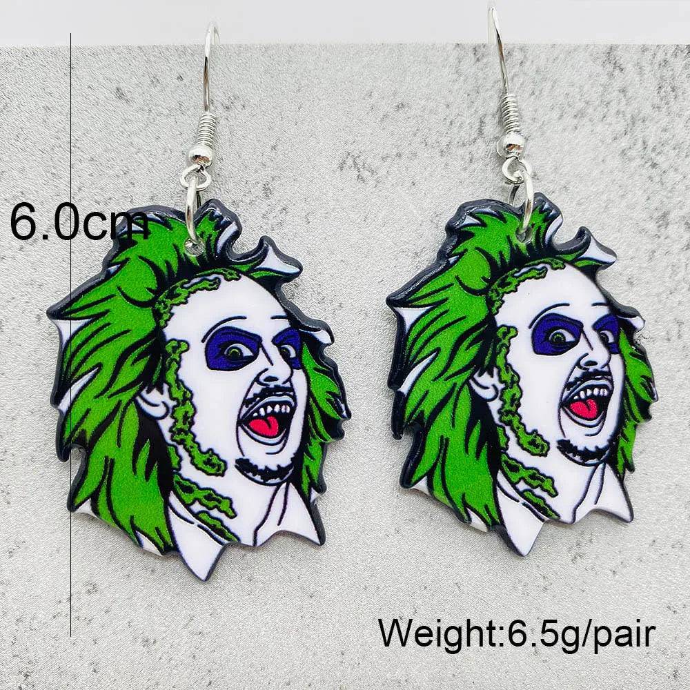 19 Kinds of Halloween Acrylic Earrings - Life and Lines