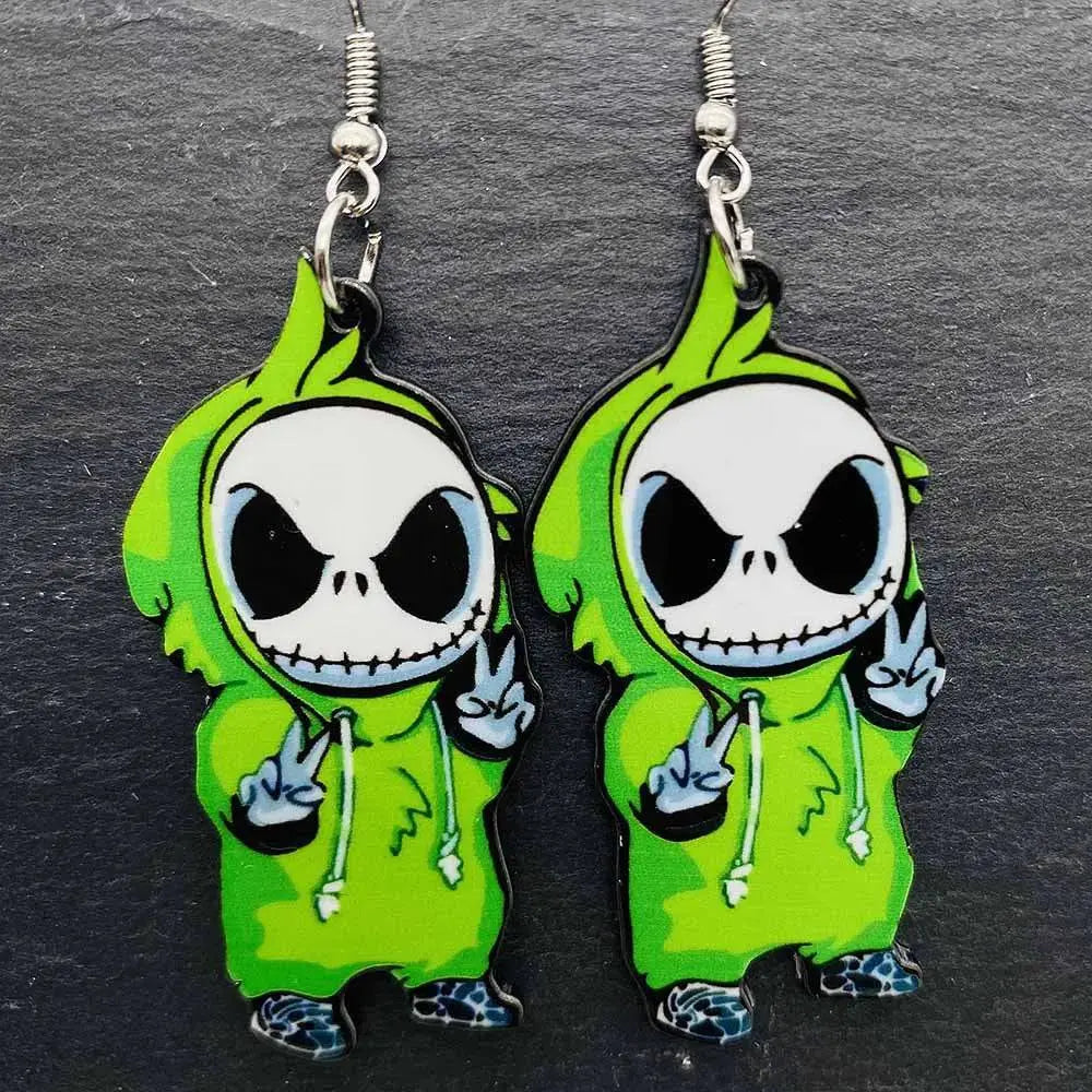 19 Kinds of Halloween Acrylic Earrings - Life and Lines