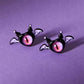 Kiss Jewelry Halloween Little Monster Wing Bat Eye Stud Earrings Women Cute Animal Eye Punk Earring Girls Y2K Brincos Party Gift - Life and Lines