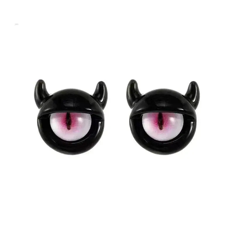 Kiss Jewelry Halloween Little Monster Wing Bat Eye Stud Earrings Women Cute Animal Eye Punk Earring Girls Y2K Brincos Party Gift - Life and Lines