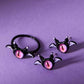 Kiss Jewelry Halloween Little Monster Wing Bat Eye Stud Earrings Women Cute Animal Eye Punk Earring Girls Y2K Brincos Party Gift - Life and Lines