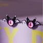 Kiss Jewelry Halloween Little Monster Wing Bat Eye Stud Earrings Women Cute Animal Eye Punk Earring Girls Y2K Brincos Party Gift - Life and Lines