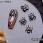 10PCS Gothic Punk Style Alloy 3D halloween Nails - Life and Lines