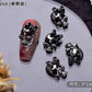 10PCS Gothic Punk Style Alloy 3D halloween Nails - Life and Lines