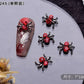 10PCS Gothic Punk Style Alloy 3D halloween Nails - Life and Lines