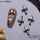 10PCS Gothic Punk Style Alloy 3D halloween Nails - Life and Lines