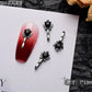 10PCS Gothic Punk Style Alloy 3D halloween Nails - Life and Lines