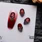 10PCS Gothic Punk Style Alloy 3D halloween Nails - Life and Lines