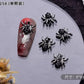 10PCS Gothic Punk Style Alloy 3D halloween Nails - Life and Lines