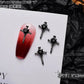 10PCS Gothic Punk Style Alloy 3D halloween Nails - Life and Lines