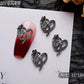 10PCS Gothic Punk Style Alloy 3D halloween Nails - Life and Lines