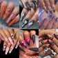 24Pcs Halloween Fake Nails Art Set - Life and Lines