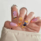 24Pcs Halloween Fake Nails Art Set - Life and Lines